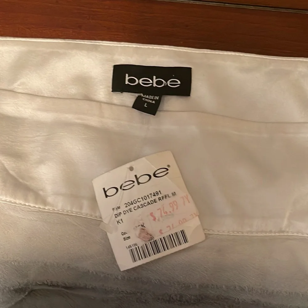 Bebe mini skirt sz L - Picture 2 of 9